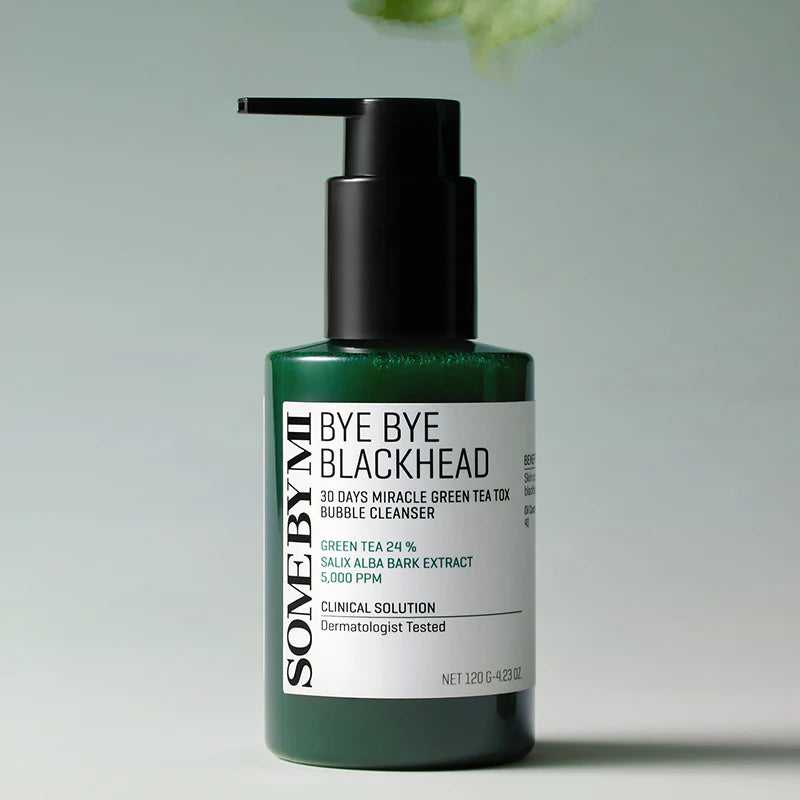 Some By Mi Bye Bye Blackhead 30 Days Miracle Green Tea Tox Bubble Cleanser