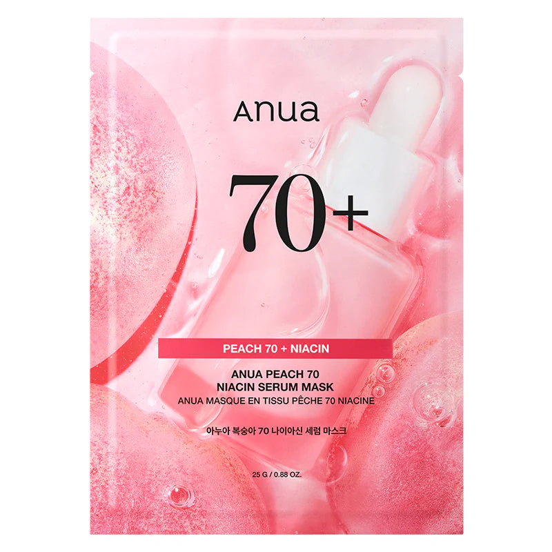 Anua Peach 70% Niacin Serum Mask