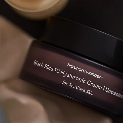 Haruharu WONDER Black Rice 10 Hyaluronic Cream Unscented