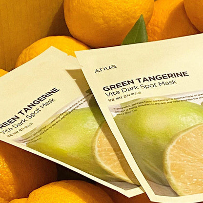 Anua Green Lemon Vita C Blemish Serum Mask