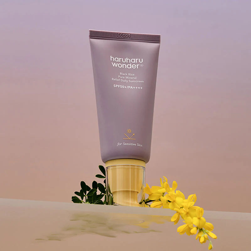 Haruharu WONDER Black Rice Pure Mineral Relief Daily Sunscreen SPF50+ PA++++