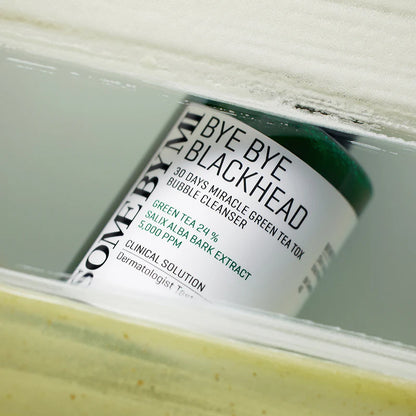 Some By Mi Bye Bye Blackhead 30 Days Miracle Green Tea Tox Bubble Cleanser