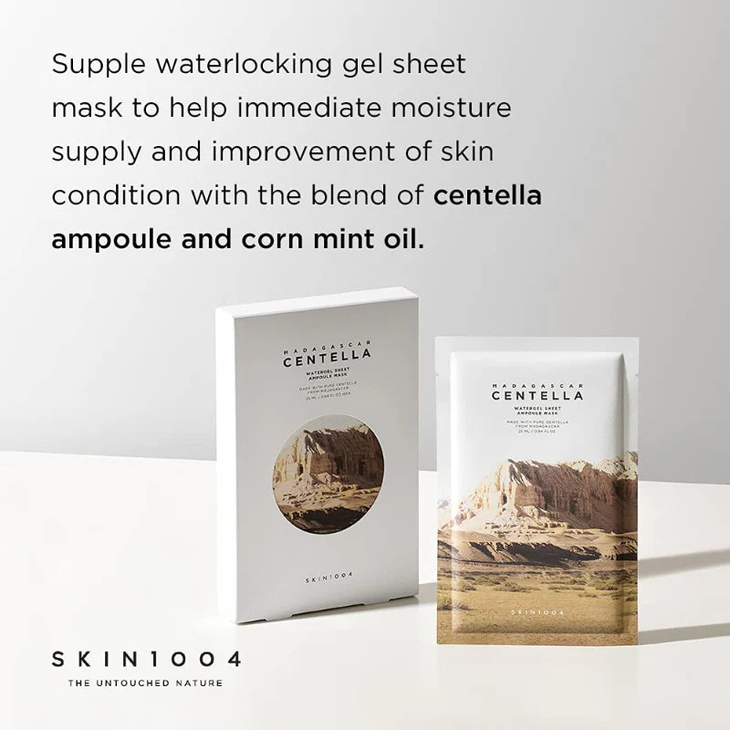 SKIN1004 Madagascar Centella Watergel Sheet Ampoule Mask