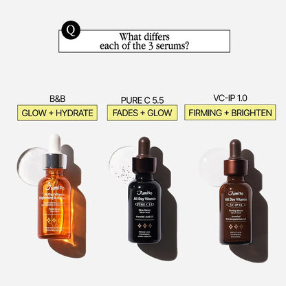 All day Vitamin Brightening & Balancing Facial Serum