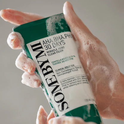 Some By Mi AHA BHA PHA 30 Days Miracle Acne Clear Foam