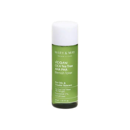 Mary&May Vegan CICA Tea Tree AHA PHA Toner