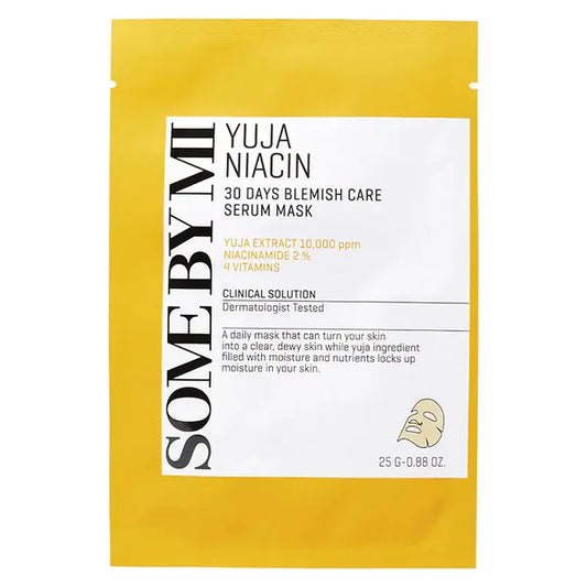 SOMEBYMI YUJA NIACIN 30DAYS BLEMIMSH CARE SERUM MASK
